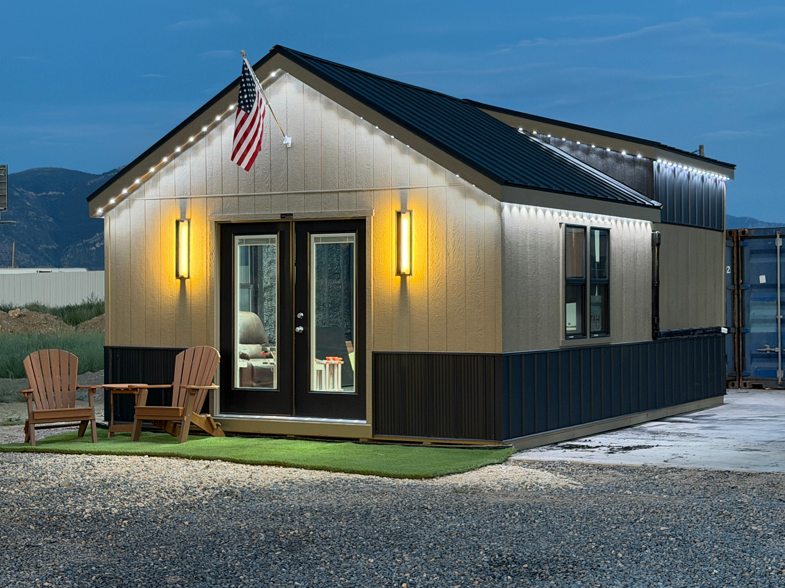 16' x 24' Next-Level Golf Simulator Shed 16x24 A-Frame in Farr West, UT for sale in Farr West, UT